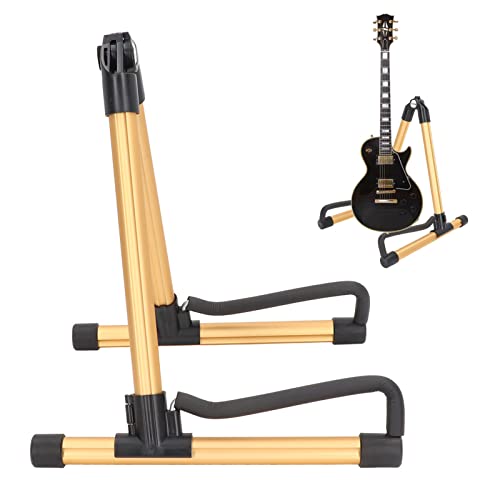 Support de Guitare Pliable Support D’instrument Pliant en Métal Réglable pour Instruments à Cordes(Or) - Les Beatles, Paul McCartney, John Lennon, RIngo Starr, George Harrison Support de Guitare Pliable Support D'instrument Pliant en Métal Réglable pour Instruments à Cordes(Or) – Image 6