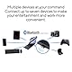 ASUS USB-BT540 Bluetooth 5.4 Dongle Adapter (kompatibel mit Windows 11, 10, 8.1, Linux, für bis zu 7 Geräte, für PC und Laptop, Plug & Play, BLE)