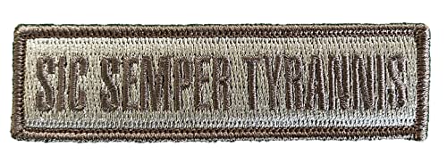 Gadsden and Culpeper Tactical Sic Semper Tyrannis Subdued Patch
