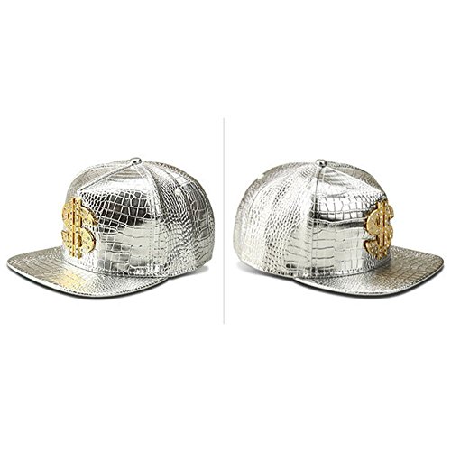 Image of Hip Hop Hat,Flat-Brimmed Hat,Rock Cap,Adjustable Snapback Hat for Men and Women