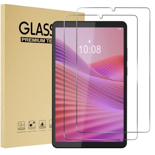 ProCase 「２枚セット」Lenovo Tab one/K9 フィルム レノボ 8.7インチ 保護フィルム 2025発売 9H強度 超薄0.33mm TB305XU/TB305FU 強化ガラスフィルム 耐衝撃 指紋・汚れ防止 簡単貼り付け