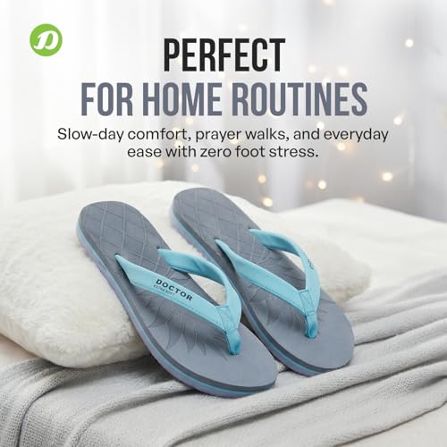 Image of DOCTOR EXTRA SOFT House Slipper for Women's Care Durable | Orthopaedic & Diabetic | Lightweight| Comfortable Footbed |Slippers for Girls & Ladies Daily Use D-05