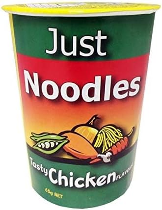 Club Supreme Tasty Chicken Flavour Noodle Bowl, 65g Cup (Pack of 12) | Instant Ramen Noodles soup | Ready-to-Eat Snack for Quick Meals