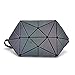Produktbild CCZMD Geometrische Rhombic Weibliche Tasche Cosmetic Bag Folding Cosmetic Bag Laser Handverfassungs-Beutel Bunte Luminous Wrist Cosmetic Bag