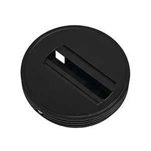 SLV Deckenrosette 143380 Schwarz Minimalistisch