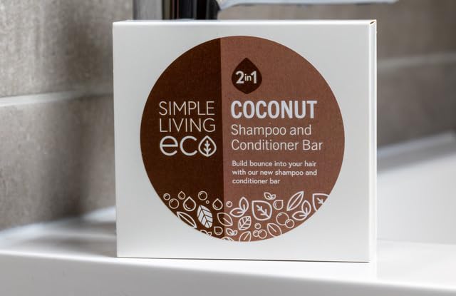 2-IN-1 Organic Shampoo and Conditioner Bar 75g-Coonut Shampoo and conditioner - Image 3