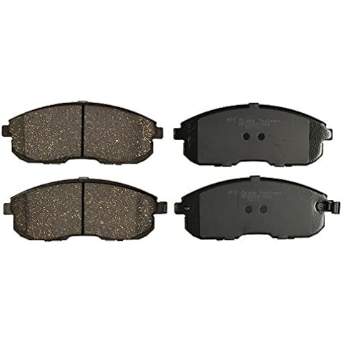 KFE KFE653-104 Ultra Quiet Advanced Premium Ceramic Brake Pad FRONT Set Compatible With: Nissan Altima, Maxima, Sentra; Infiniti G20, I30; Suzuki SX4 Cover