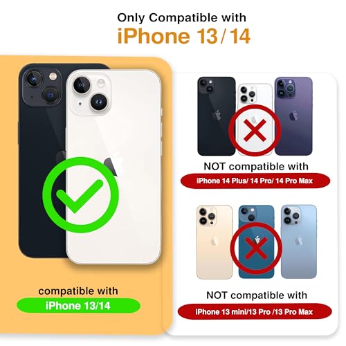 Image of amazon basics Liquid Air Back Cover Case Compatible with iPhone 13 (TPU | Black)