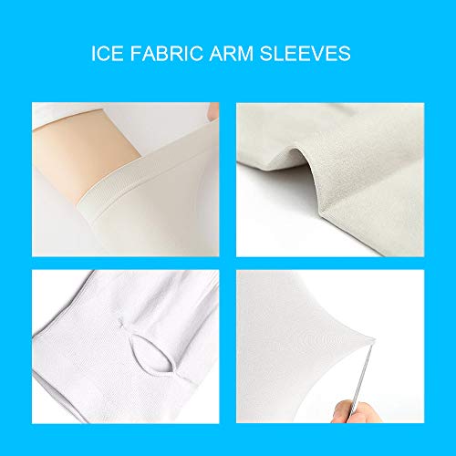 pedkit Mangas de braço de proteção solar para mulheres dos homens protetor de refrigeração respiráve