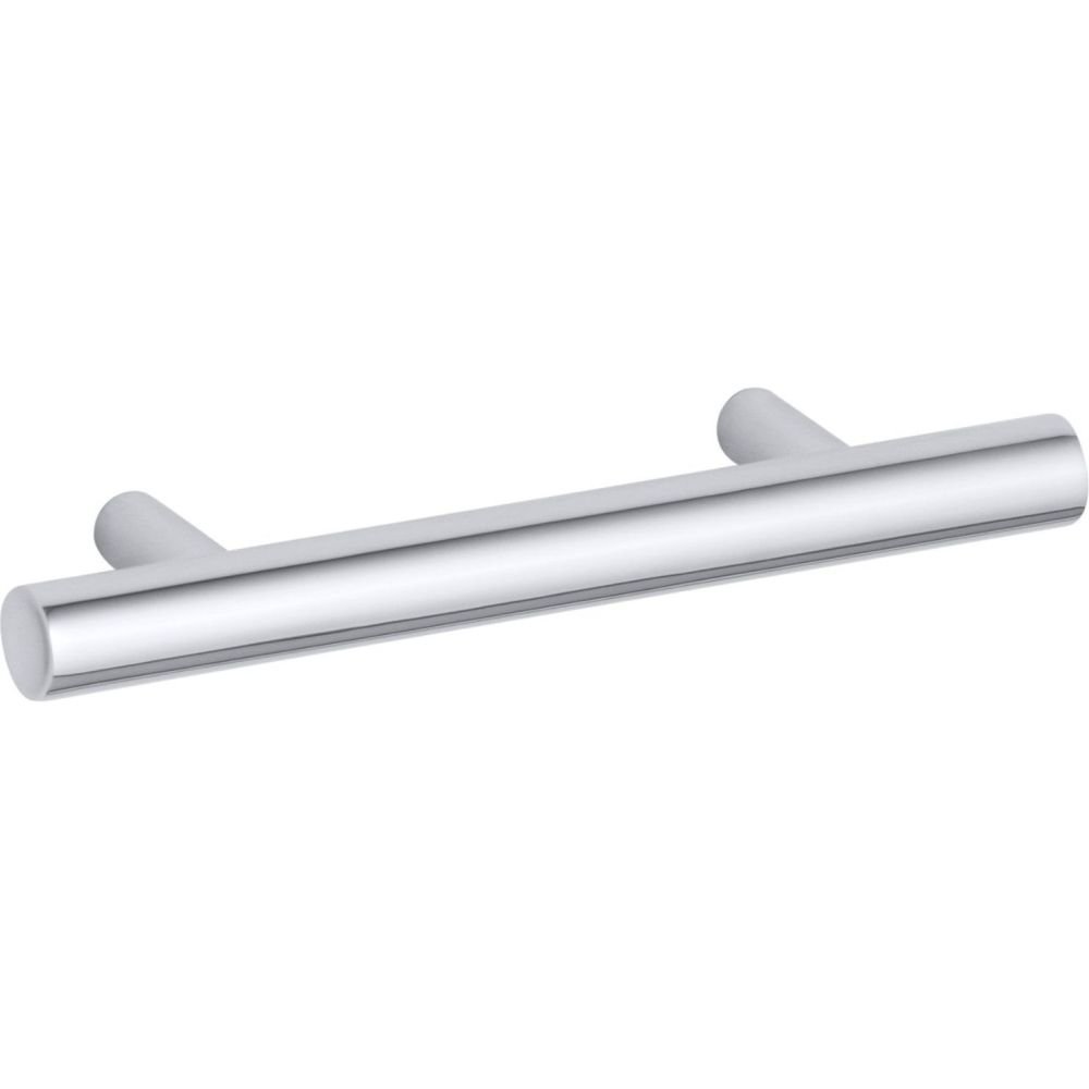 Kohler K14485Cp Purist 3 Inch Drawer Pull Polished Chrome, 0.50 x 0.50 x 5.00 inches