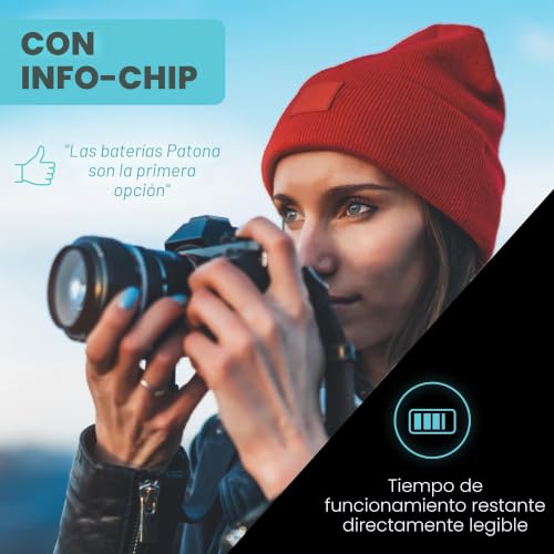 Batería BLX-1 Olympus OM-1 para viajes y fotografía de naturaleza con puerto USB-C 3