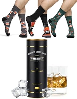 soxo Skarpetki Whisky Tequila Prezent Dla Mężczyzn Śmieszne 40-45 1-3 Pary
