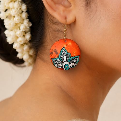 Image of Boho Ethnic Earrings Collection for Women - Colorful Tassel, Hoop, Stud, Drop, Chandelier & Huggie Styles Inspired by Festival Fashion