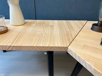 Amazon.co.jp: ローテーブル 6角形 90cm 2分割 パイン