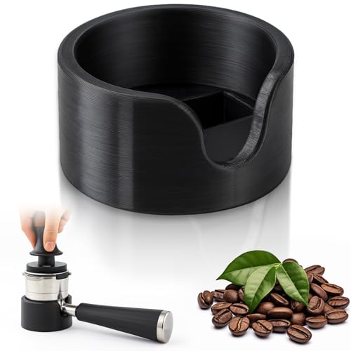 Kaffee Tamper Basis für Ninja Luxe Cafe Premier ES601EU/ES701EU, verbessert die Tamping-Stabilität und Extraktion, robustes Tamping-Station-Siebträgerhalter für Ninja Luxe Café Kaffeemaschine Zubehör