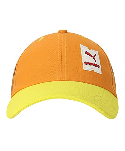 Boné Puma x Garfield Baseball Juvenil - Laranja e Amarelo