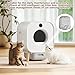 Pet Litter Box Replacement Pad - Efficient Litter Tracking Control & Easy-Clean Silicone Base with Filter, Compatible with Automatic Box Parts - Automatic Parts