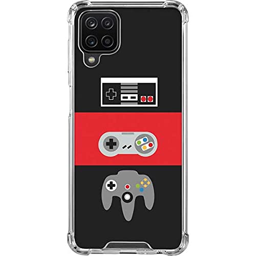 Skinit Clear Phone Case Compatible with Samsung Galaxy A12 - Skinit Originally Designed Nintendo Controller Evolution Design