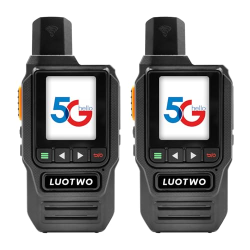 LUOTWO G3210 Global Walkie Talkie Support WiFi Unlimited Range Walkie Talkie Bluetooth 4G LTE POC Long Range Radio Waterproof Type-C Rechargeable Handheld GPS Transceiver,Use for a Lifetime