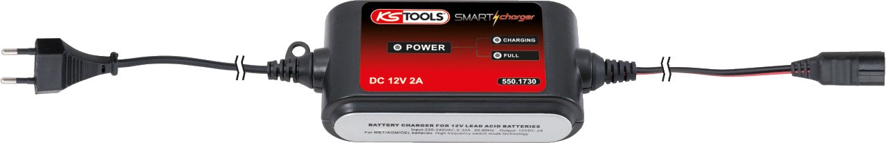 KS Tools 550.1730 Chargeur de Batterie - 12V/2A