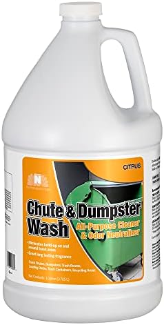 Chute and Dumpster Wash All-Purpose Cleaner Concentrate by Nilodor, 1 Gallon (128 DMP)