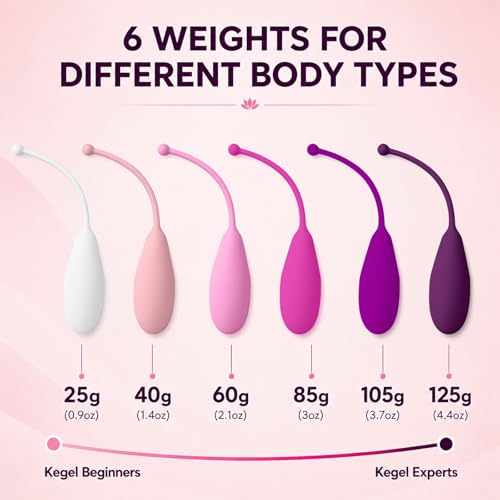 Kegel-Exercise-System-6-Pcs-Premium-Silicone-Pelvic-Floor-Exerciser-Kegel-Exercise-Weights-for-Women-Beginners-Advanced