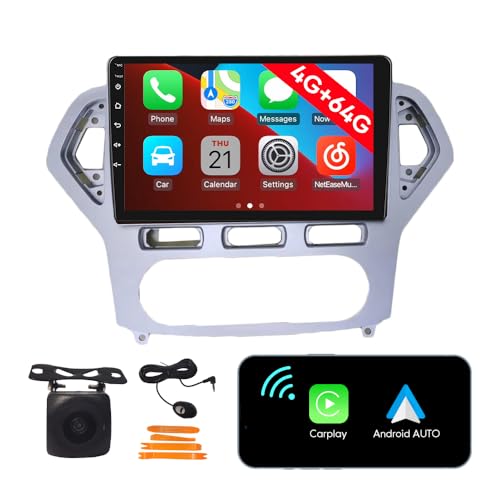 [4G 64G] Android Car Stereo FM Radio Carplay Android Auto 10
