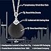 Gem Stone King Black Onyx Pendant Necklace For Women | 925 Sterling Silver | Gemstone Birthstone | 19MM = 3/4 Inch | With 18 Inch Silver Chain