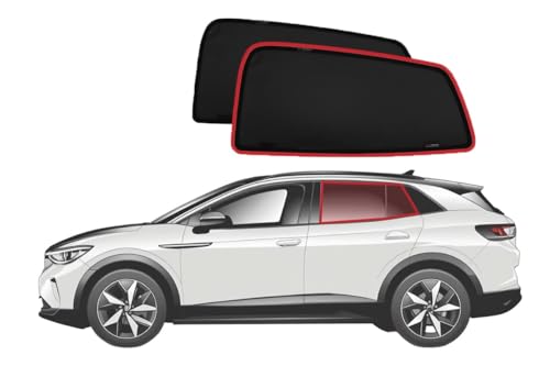 Pare-soleil haut de gamme SNAPSHADES vitre arrière sur mesure Volkswagen ID.4