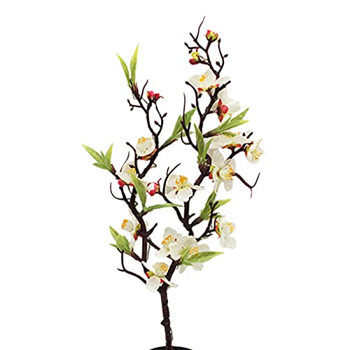 Baoblaze Flor de Cerejeira Movido a Energia Solar do DIODO EMISSOR de Luz Do Lado de Fora Decoração