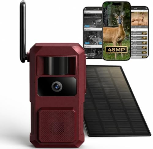 48MP 4G LTE Cellular Trail Camera with Night Vision