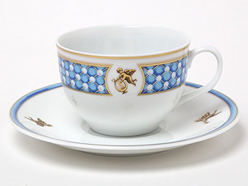 カップ&ソーサー　2客セット　エンゼル　天使　マイセン風　パステル Amazon | MIKIMOTO ミキモトインターナショナル エンゼル 天使の