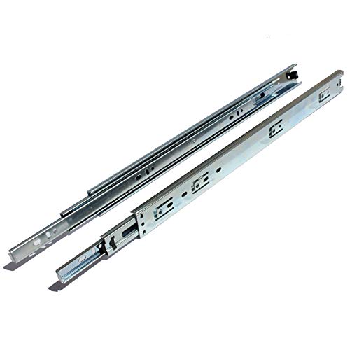 GlideRite - 1835-Z (5 Pair Pack) 18-inch 70 lb. Full Extension Ball Bearing Drawer Slides with 1