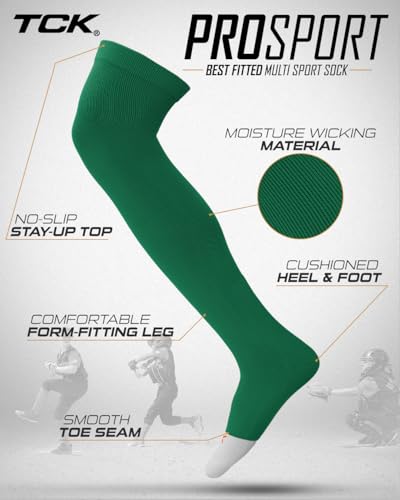 Image of Baseball Softball Over the Knee Socks Prosport | Durable Performance | Double Welt Top | Smooth Toe | Moisture Wicking