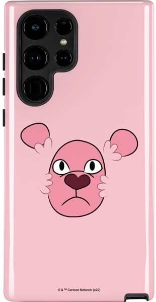 Skinit Pro Phone Case Compatible with Galaxy S22 Ultra - Officially Licensed Cartoon Network Steven Universe Steven Universe Pink Lion Design