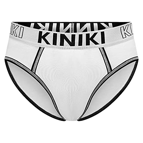 Kiniki Men's Ultra Soft Modal Briefs - White Cover