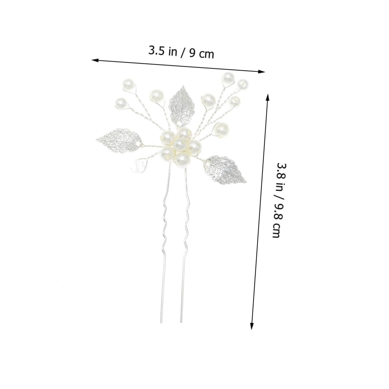 FRCOLOR 15pezzi Bridal Hair Pin Eleganti Accessori Per Sposa Con Foglie Di Fermagli Per Matrimonio Design Raffinato Per Donne e Ragazze