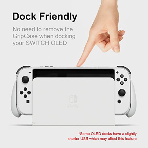 Skull & Co. GripCase OLED: uma capa protetora transparente encaixável com punhos substituíveis [para