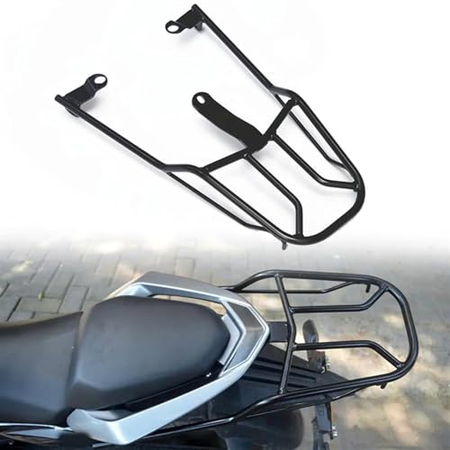 Porte-bagages moto CFMOTO NK150 résolvant le manque de place pour sac de selle arrière