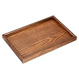 OUTILS FONCTIONNELS : Fabriqué en bois de frêne massif avec une surface peinte traitée, facile à nettoyer et à entretenir. Durable et fiable. Il peut être utilisé comme plateau à fruits ou plateau à thé, polyvalent et pratique. Facile à ranger.