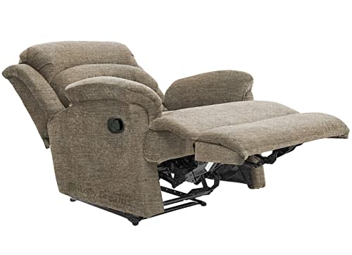 Image of Elegant Recliner Sofa 1 Seater - Supreme Comfort, Durable Manual Recliner Chair Design, and 5-Year Warranty for Reliability