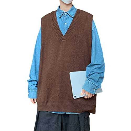 Chaleco de punto suelto para evitar ropa ajustada en primavera