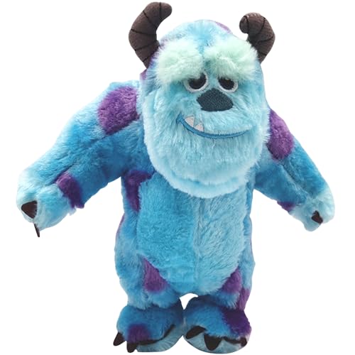 APDDHJ Sulley Plush Dolls 23CM Blue Monsters University Soft Cute Stuffed Doll Gift For Children Cartoon Anime Pillow for Kids Boys Girls Christmas Birthday Party Gifts
