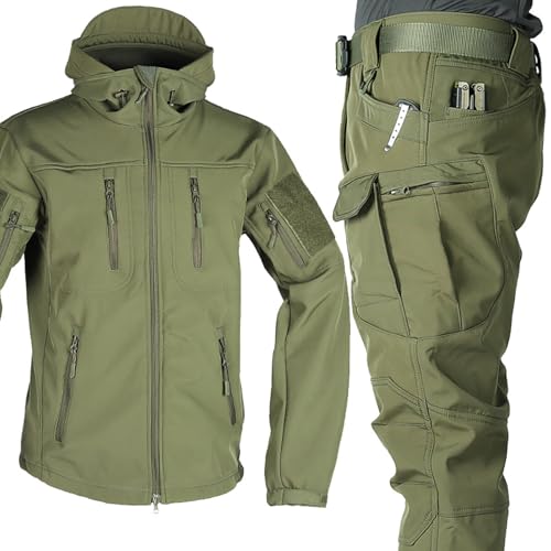 ☑: Funzione: questo cappotto da neve invernale impermeabile antivento con cappuccio da uomo 2 pezzi tute da snowboard, fornisce un buon effetto di conservazione del calore. Questa tuta da sci da uomo in due pezzi, tecnologia antivento e antivento elevata, rende il prodotto con un buon effetto antivento e resistente all'usura (cintura non inclusa)