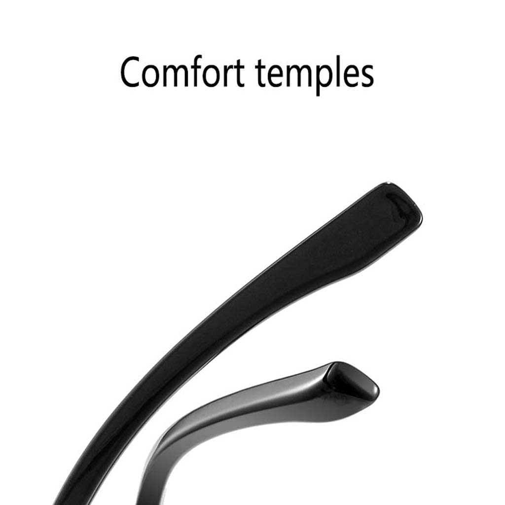WZX HD Anti-Blue Gafas de Lectura Ultra-Light Anti-Blue Light Gafas de Mediana Edad y Ancianos Gafas de Lectura Ligeras Gafas de Metal-Hombres Gafas de luz Anti-Blue