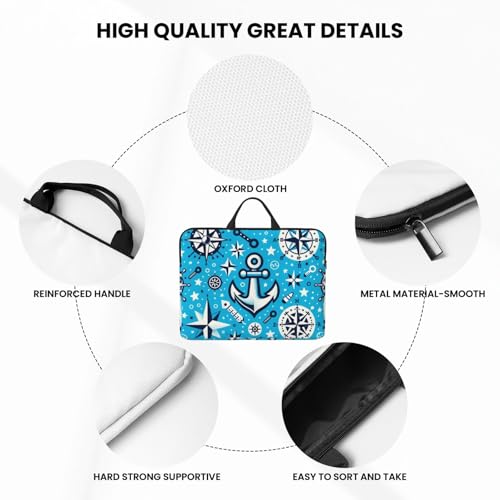 Funda para portátil de 14 pulgadas Nautical-Sea miniatura 5