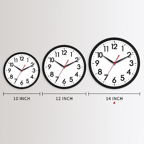 14-Inch Modern Silent Wall Clock