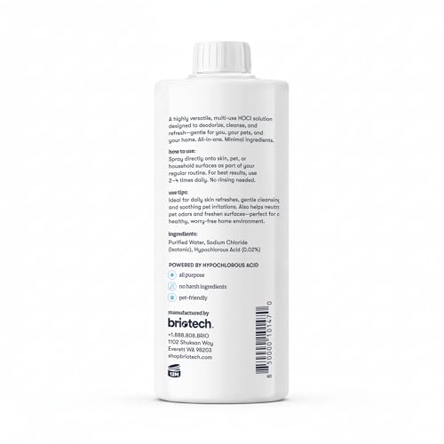 Nettoyant à l'acide hypochloreux solution contre les impuretés