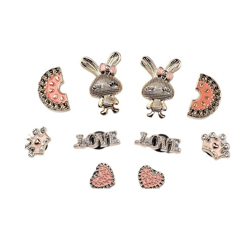 10PCS Shoe Decoration Charms for Girls,women’s DIY Shoe Decoration Charm Accessories,Three-Dimensional Decoration of Shoe Flowers,Detachable Buckle Suitable for Hole Shoe Decoration