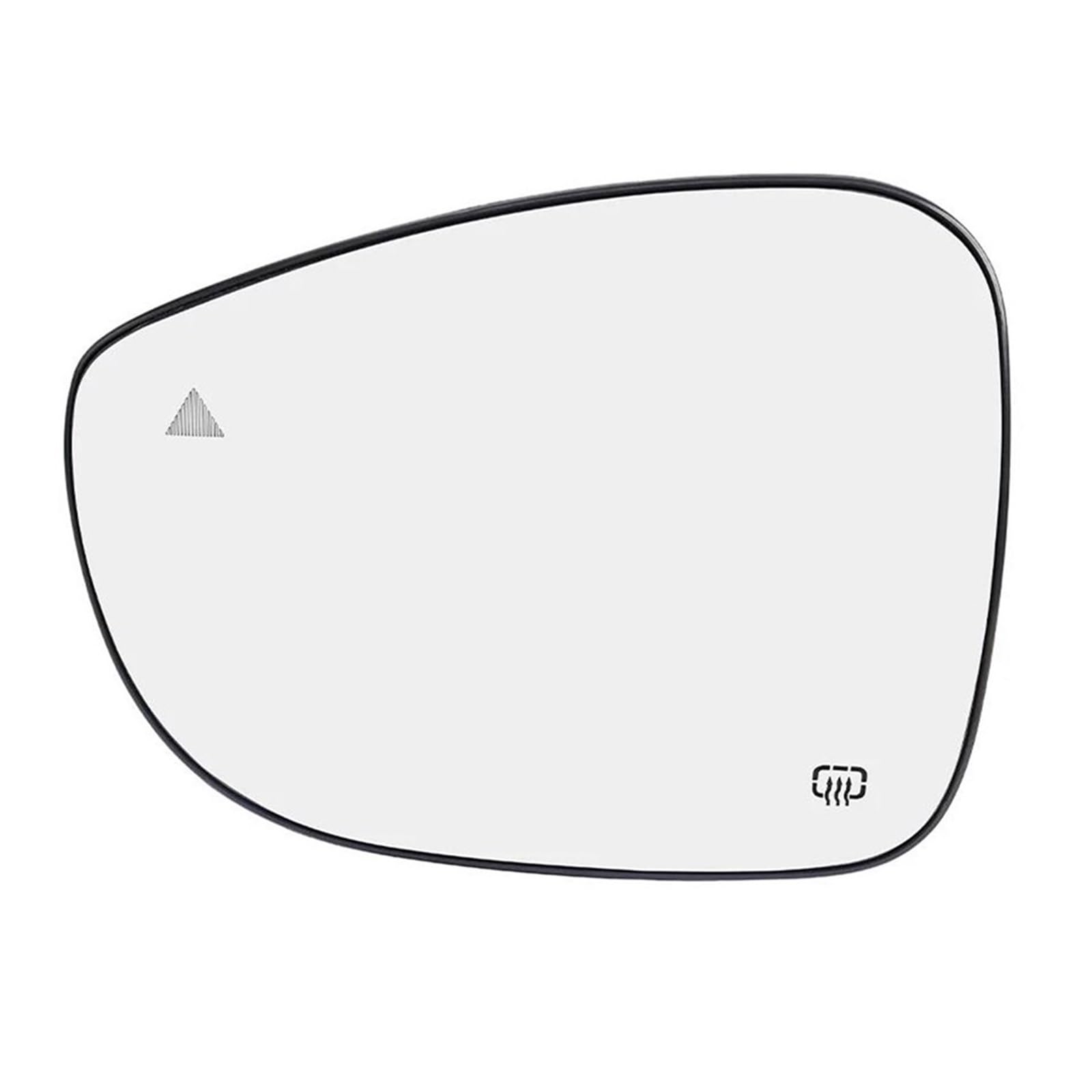 Vetro Specchio Retrovisore per Chrysler per Pacifica 2017-2025 per Voyager 2020-2022 Sinistra Lato Destro Ala Riscaldata Vetro Specchietto Retrovisore Blind Spot Riscaldato(Left)